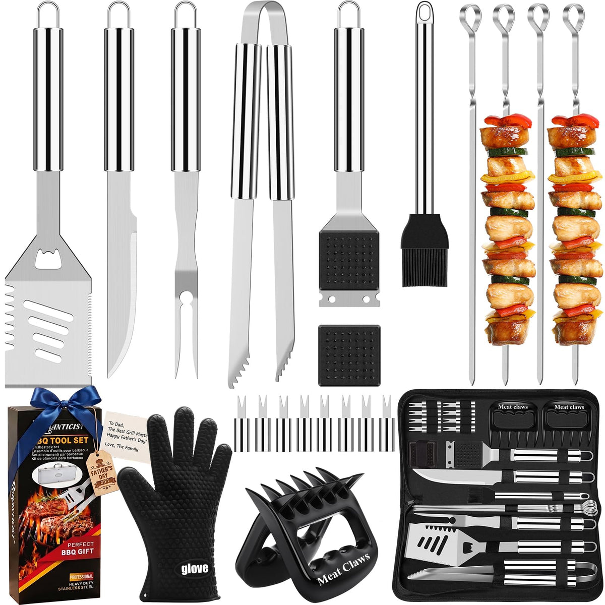 ROMANTICIST front packaging showing full 23-piece set and organized case benefit portability
