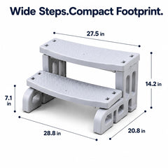 ROMIVO close-up of textured non-slip tread improving wet-foot traction benefit