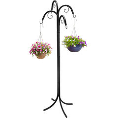 Romooa front view showing full 72-inch height and four hooks, attractive display benefit
