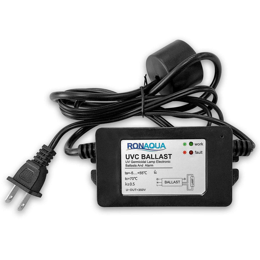 Ronaqua ballast front panel showing casing and mounting for easy replacement