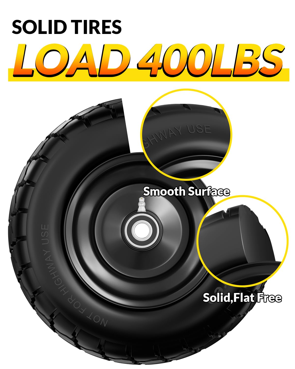 RONPOW bearing and spacers kit layout enabling versatile installation and accurate hub adjustment