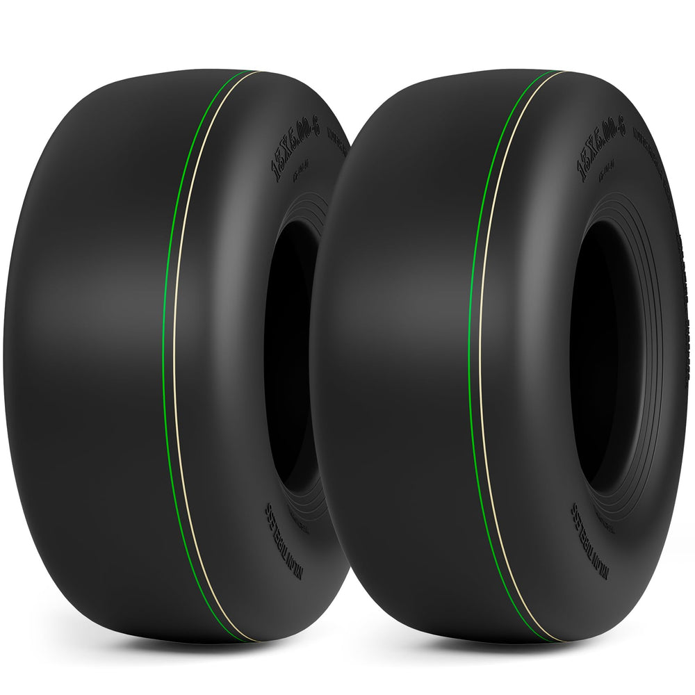 RONPOW front view showing tire tread and size, highlighting easy installation benefit