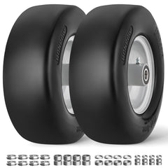 RONPOW front view wheel assembly showing clean fit and durable construction