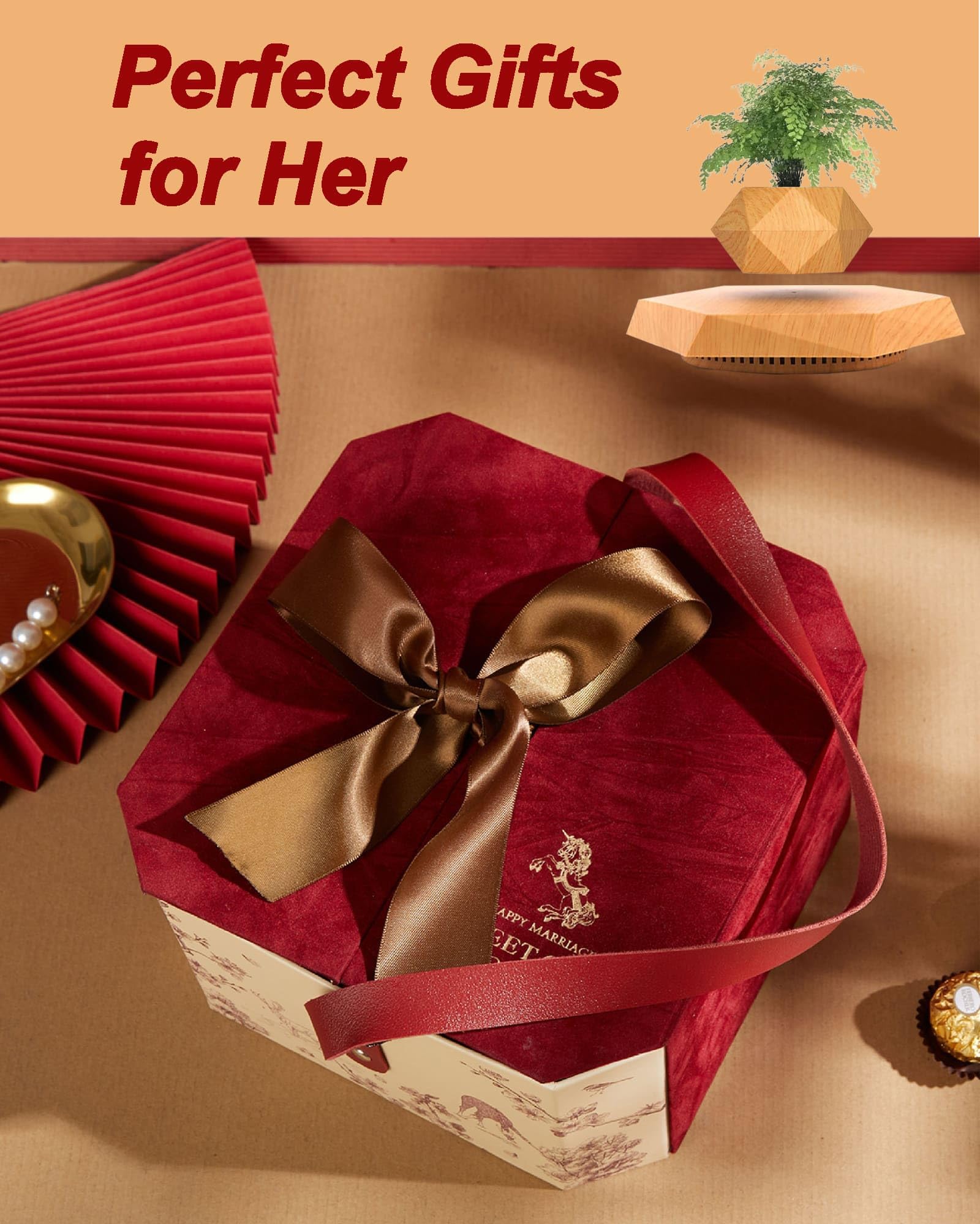 Ronsoile gift-ready packaging with planter, ideal present presentation benefit