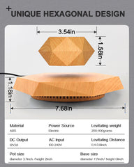 Ronsoile captured rotating 360 degrees over base, demonstrating dynamic display benefit
