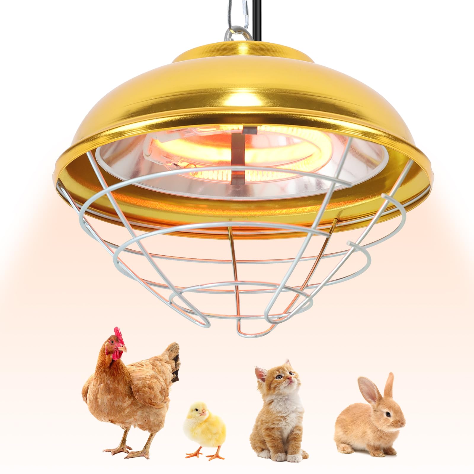 Roodike heater front view showing compact durable design and quick warming