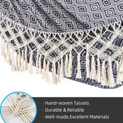 ROOITY tassel detail showing handmade fringe that adds elegant style to outdoor spaces