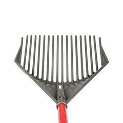 ROOT ASSASSIN front view showing full rake for faster cleanup