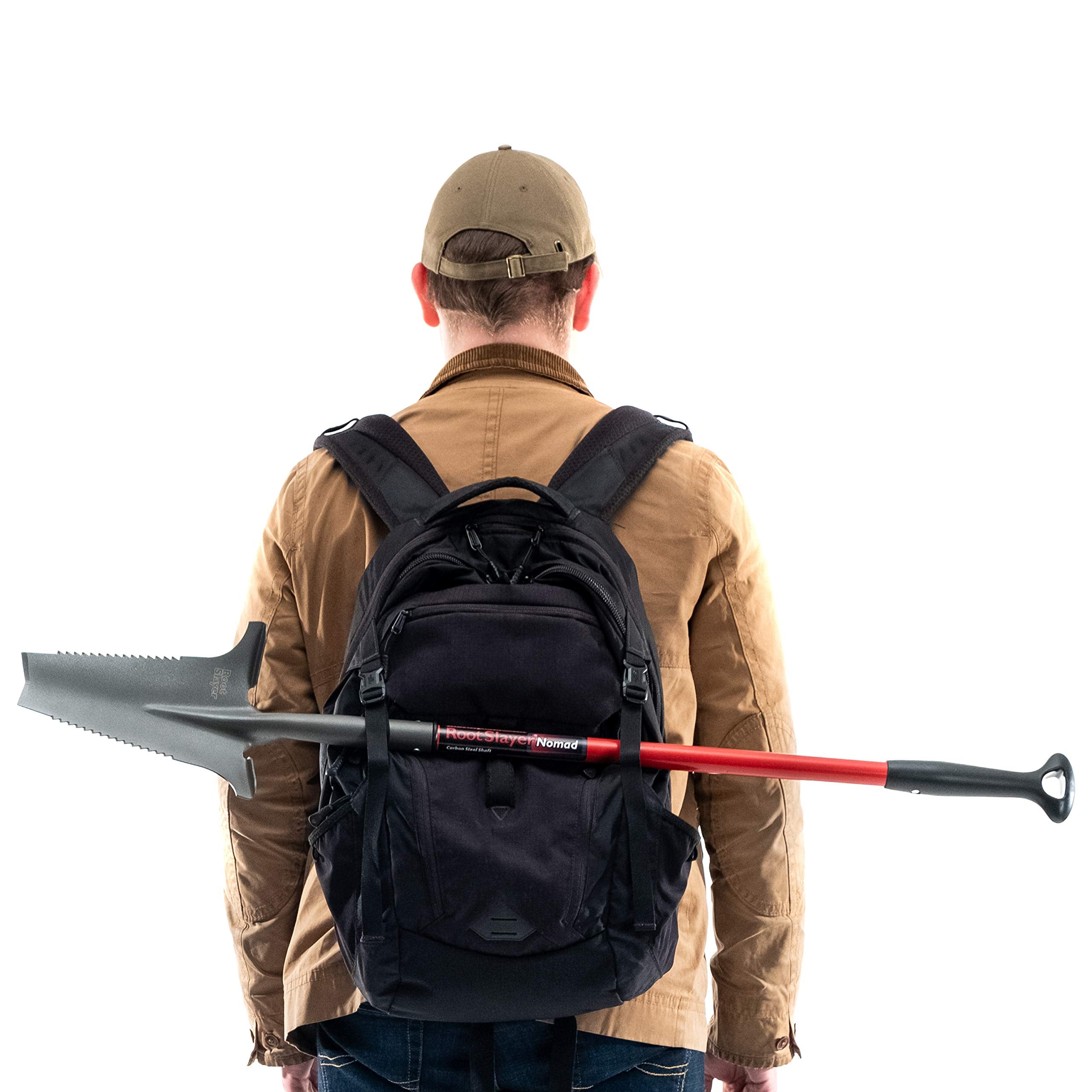 Root Slayer Nomad fiberglass handle and non-latex grips for stable control