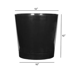 Root & Vessel top-open view revealing deep planting space and drainage setup benefit