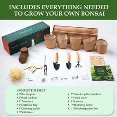 ROOTCRAFT hand tools scissors tweezers and watering bottle for precise bonsai care