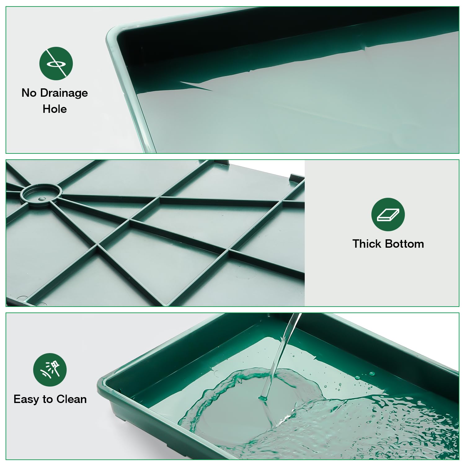 RooTrimmer close-up rim detail showing smooth edge for easy handling and cleaning benefit