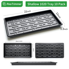RooTrimmer close-up rim detail highlighting sturdy lip for easy handling and transport