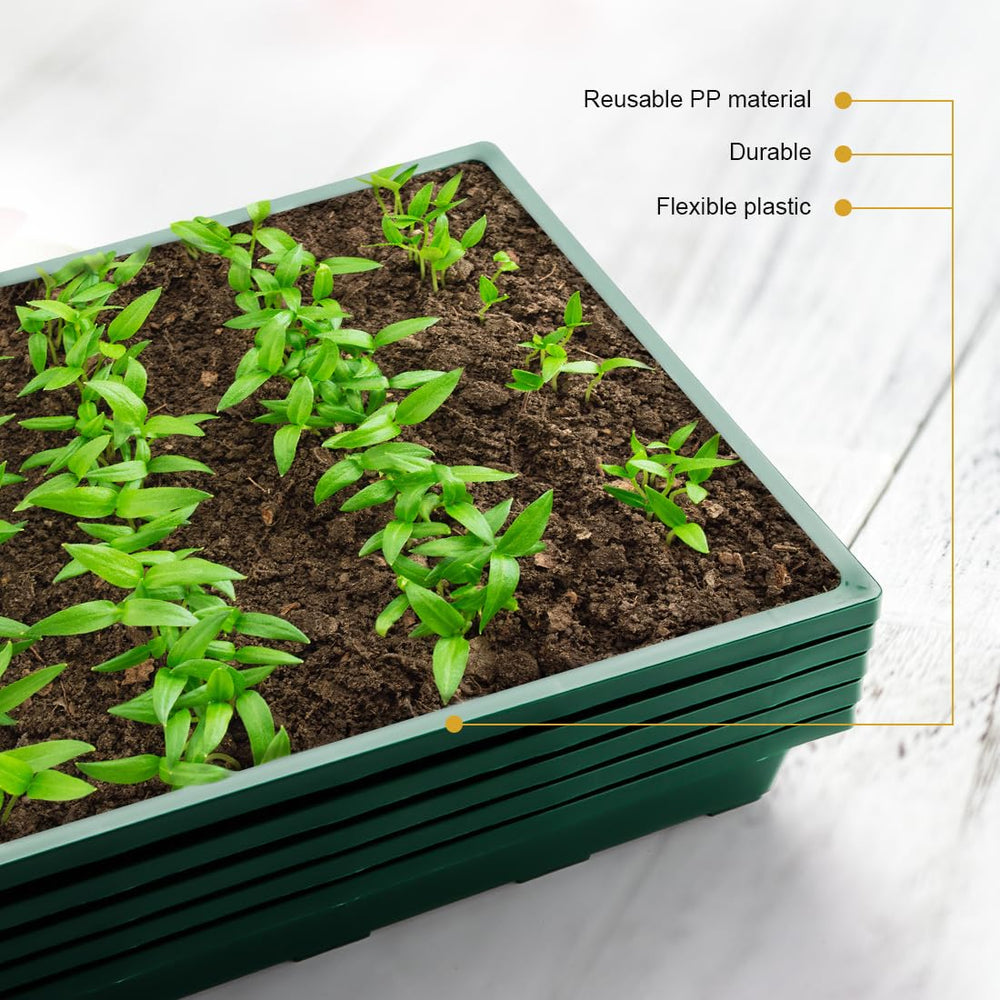 RooTrimmer shallow depth profile highlighting 2.1 inch depth ideal for microgreens benefit