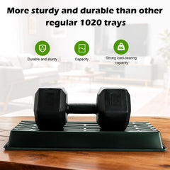 RooTrimmer tray holding 72-cell inserts demonstrating compatibility and organization