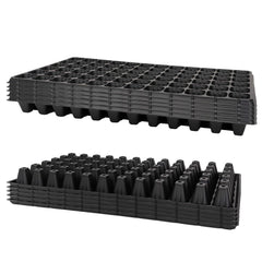 RooTrimmer front view of 72 cell tray showing sturdy build and organized cells