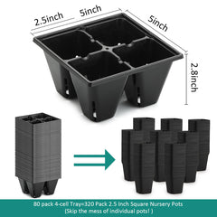RooTrimmer underside drainage holes removing excess water for healthier roots