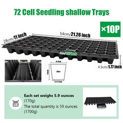 RooTrimmer close-up of cell depth illustrating root space benefit