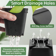 RooTrimmer close-up of bottom drainage holes improving root aeration and water flow