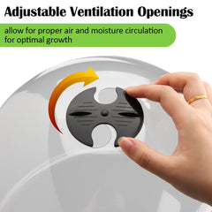 RooTrimmer plastic texture detail showing durable flexible material and long-lasting use