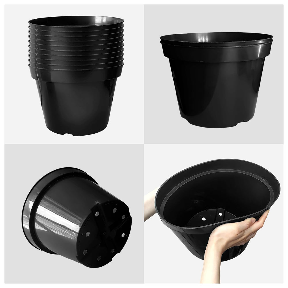 RooTrimmer close-up of rim showing thick plastic for long-lasting use