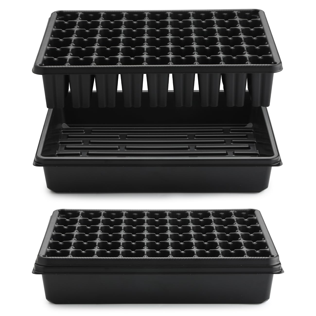 RooTrimmer close-up of deep 2.8-inch cells promoting stronger roots