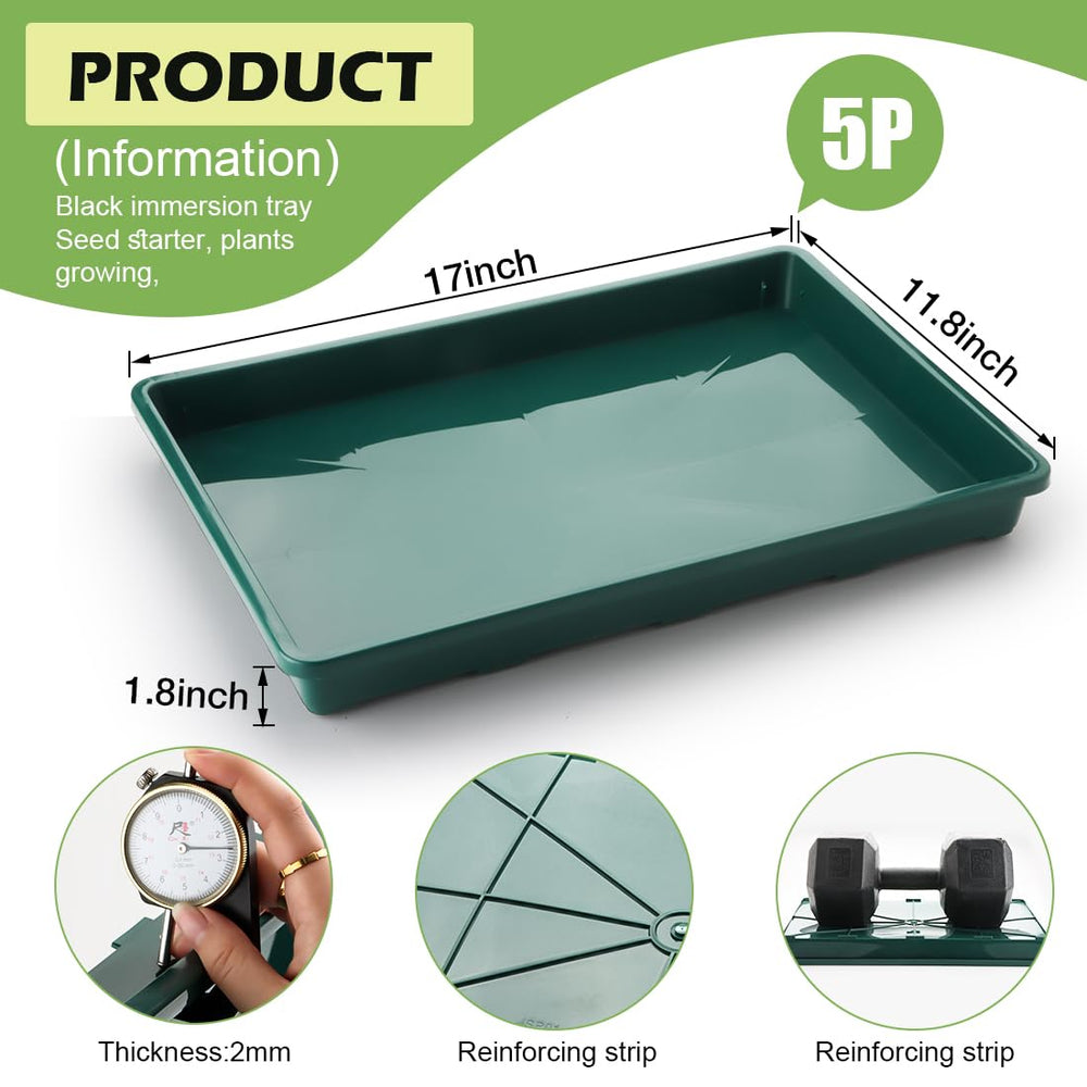 RooTrimmer close-up of tray surface showing smooth BPA-free plastic for easy cleaning