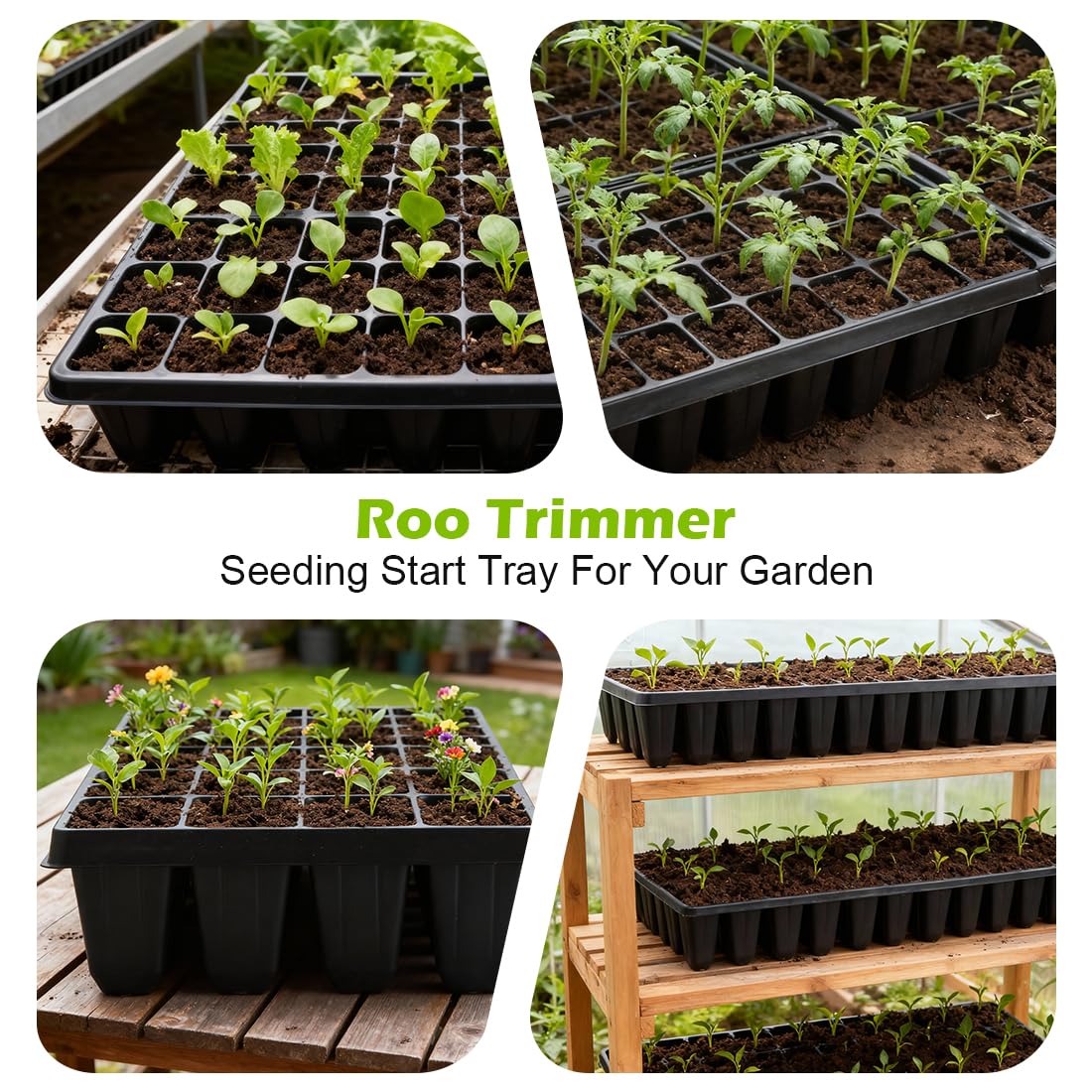 RooTrimmer detail of drainage hole to prevent overwatering and promote healthy roots