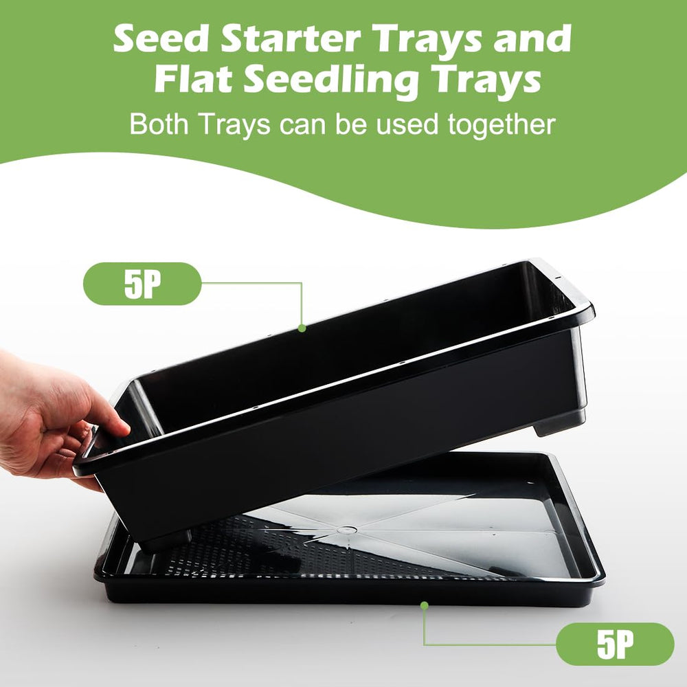 RooTrimmer solid drip tray detail capturing excess water cleanly