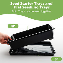 RooTrimmer solid drip tray detail capturing excess water cleanly