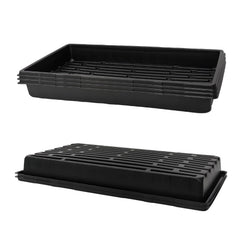 RooTrimmer front view of five stacked trays showing size and pack benefit