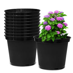 RooTrimmer front view of 10-inch pot showing size and shape for easy planting