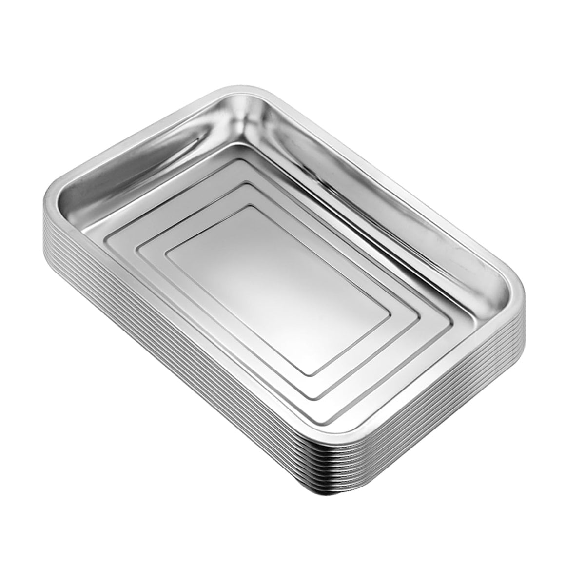 RooTrimmer front view stainless tray shows durable finish and organized pot support