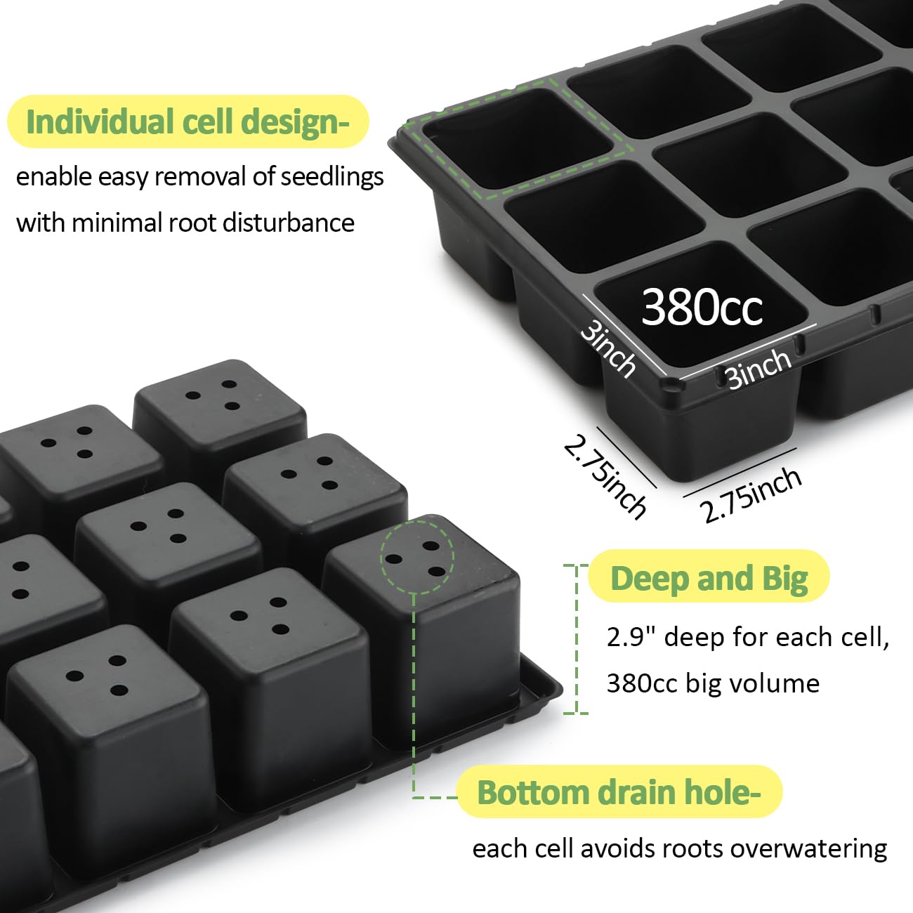 RooTrimmer tray placed inside 1020 flat on bench for easy compatibility benefit