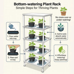 RooTrimmer side profile highlighting vertical space saving for small rooms