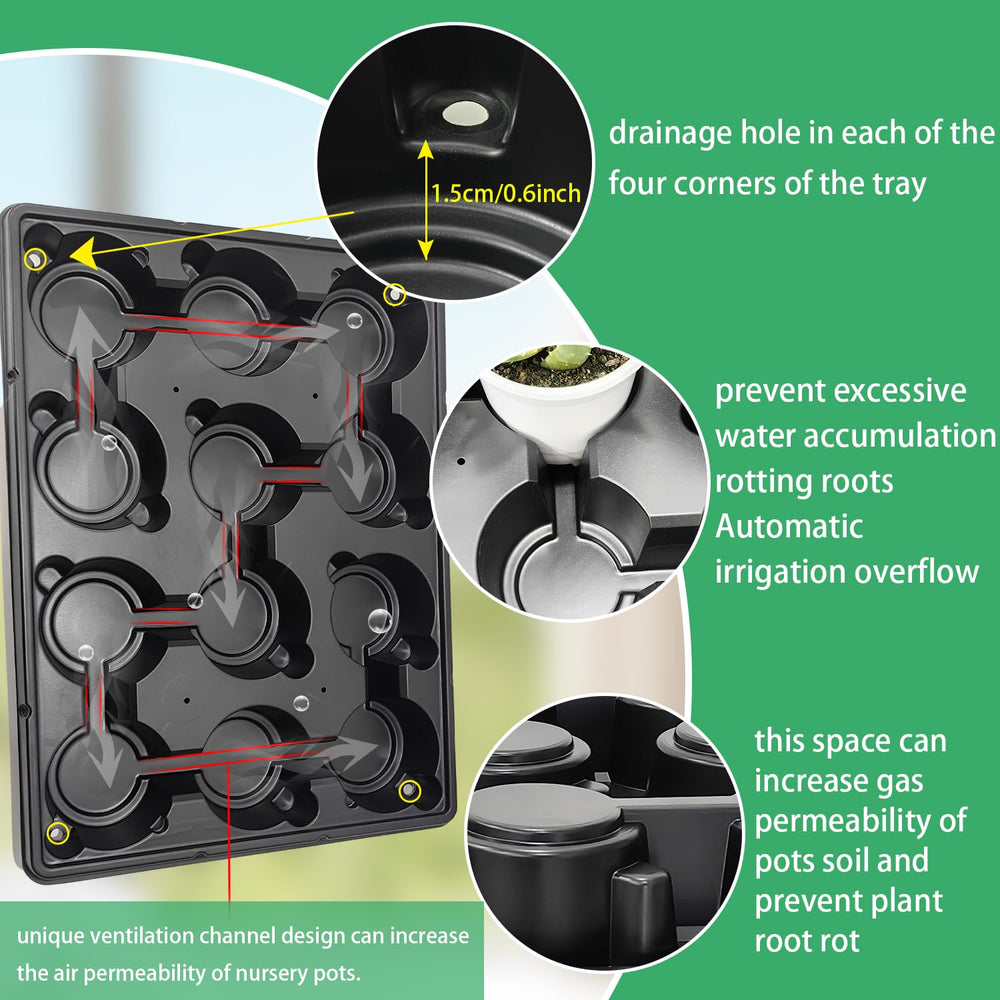 RooTrimmer side profile showing tray thickness for repeated handling benefit