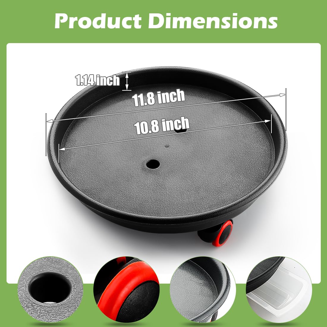 RooTrimmer stackable pots stored compactly to save space when not in use