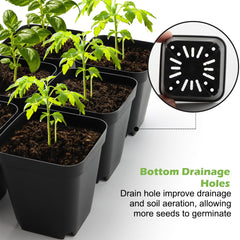 RooTrimmer flat tray showing 17x12 size and 24-pot layout for scale