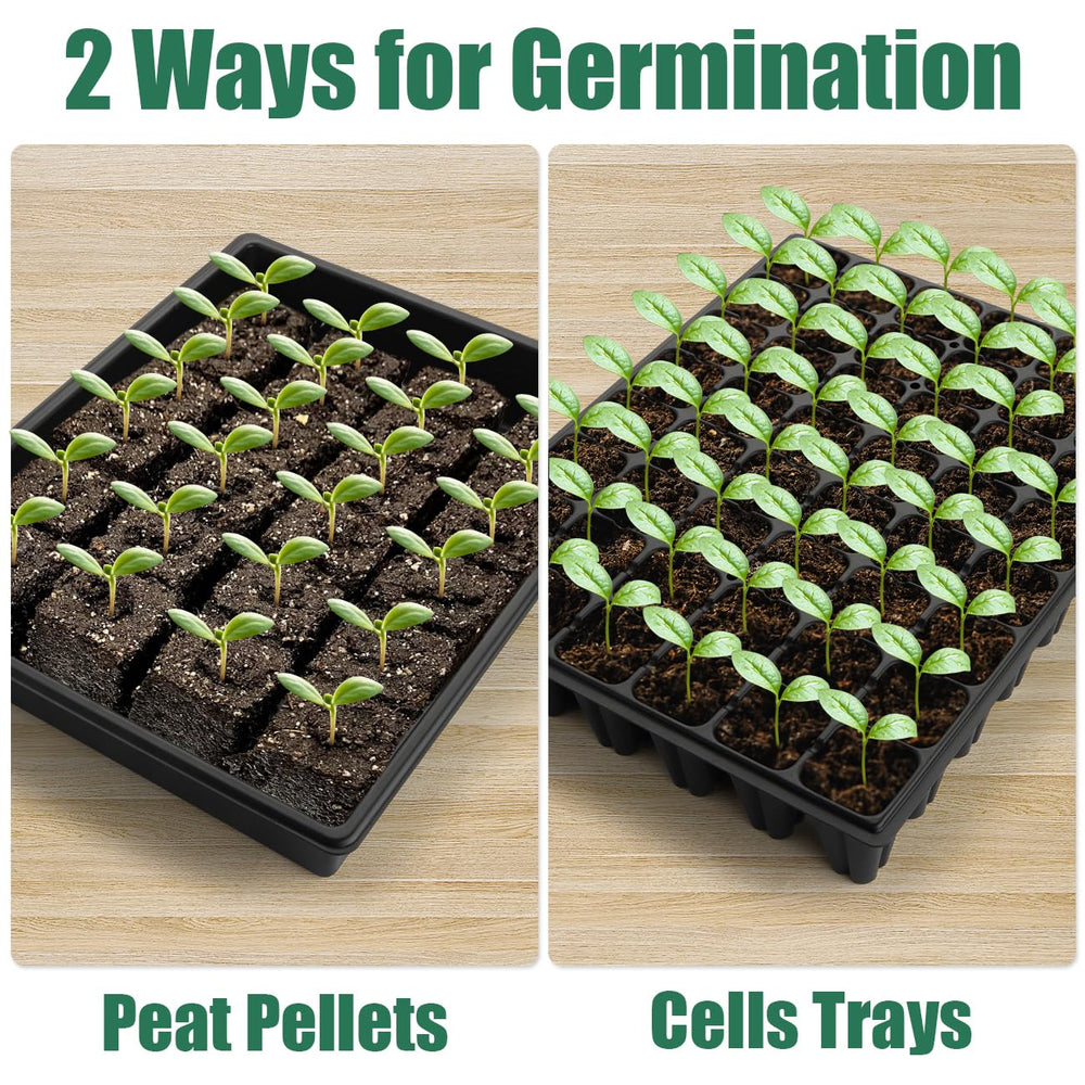 RooTrimmer tray on heat mat showing size fit and efficient propagation