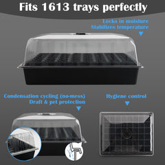 RooTrimmer thick plastic tray texture highlighting durable construction