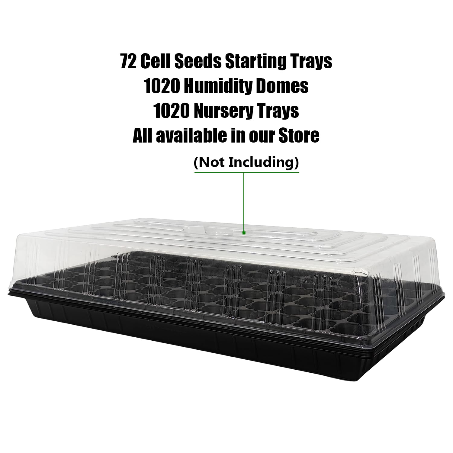 RooTrimmer trays fitted inside a 1020 flat rack for convenient transport