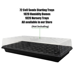 RooTrimmer trays fitted inside a 1020 flat rack for convenient transport