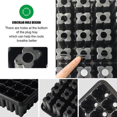 RooTrimmer stacked trays showing durable reusable plastic for long-term use