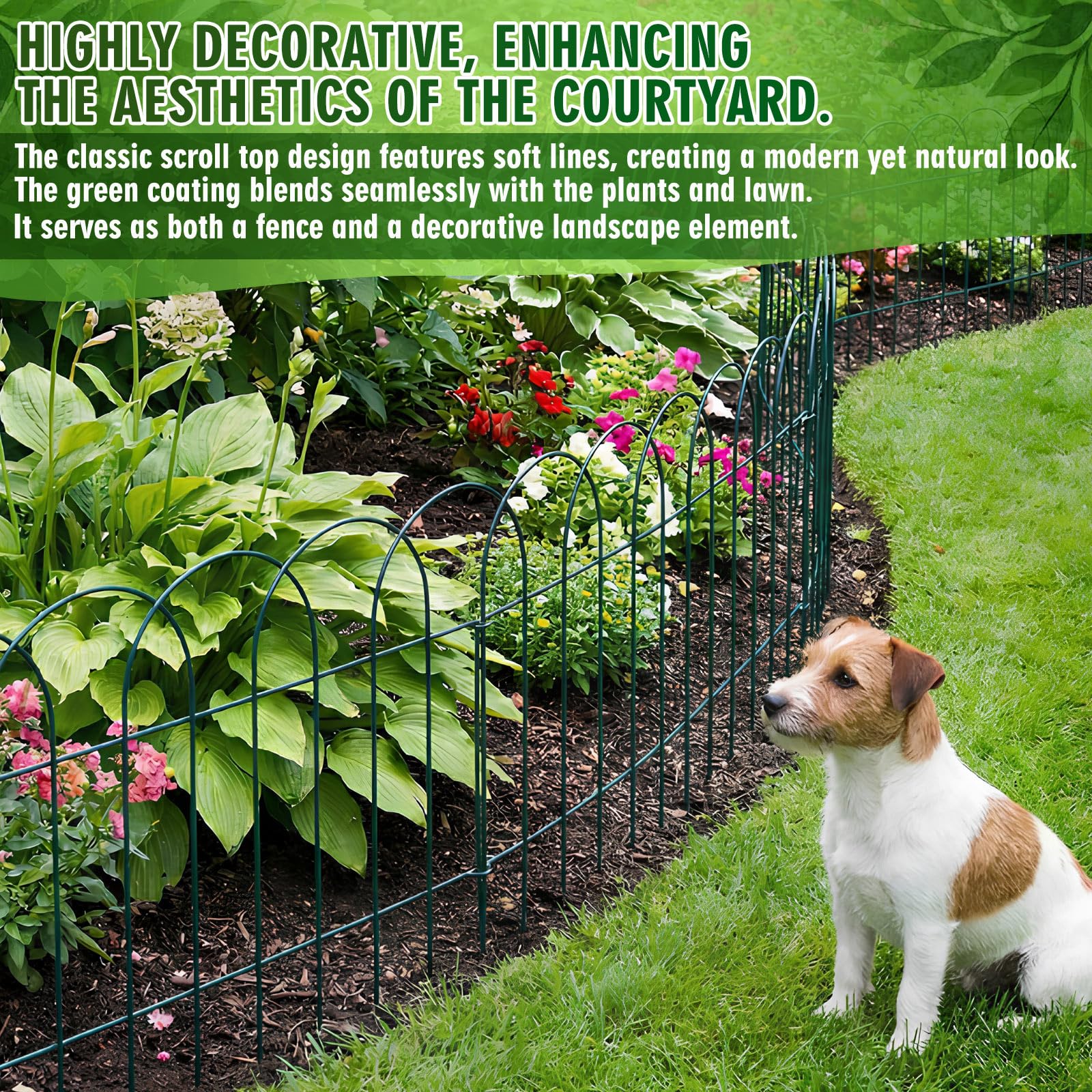 Roowest base edge shown preventing animals from digging under