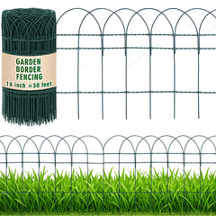 Roowest front packaging view showing green garden border and dimensions