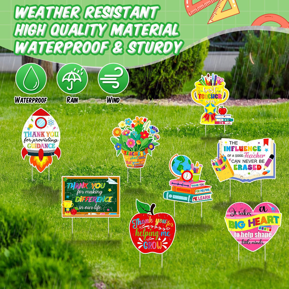 Roowest assortment of letters and teacher icons showing customization options