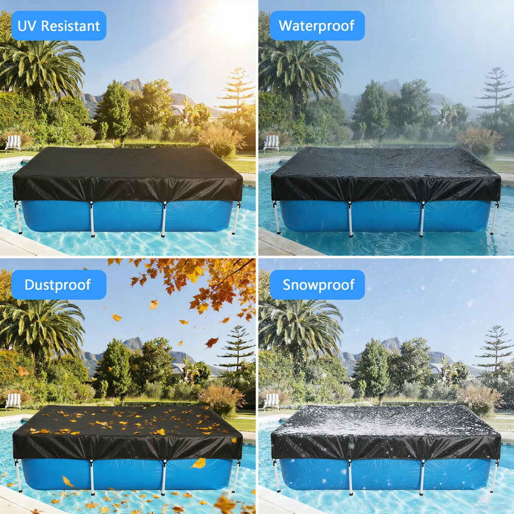 RORTUSAT folded into included Oxford storage bag for compact offseason storage