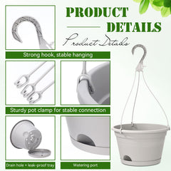 Roshtia detachable hook detail illustrating easy hanging and secure balance benefit