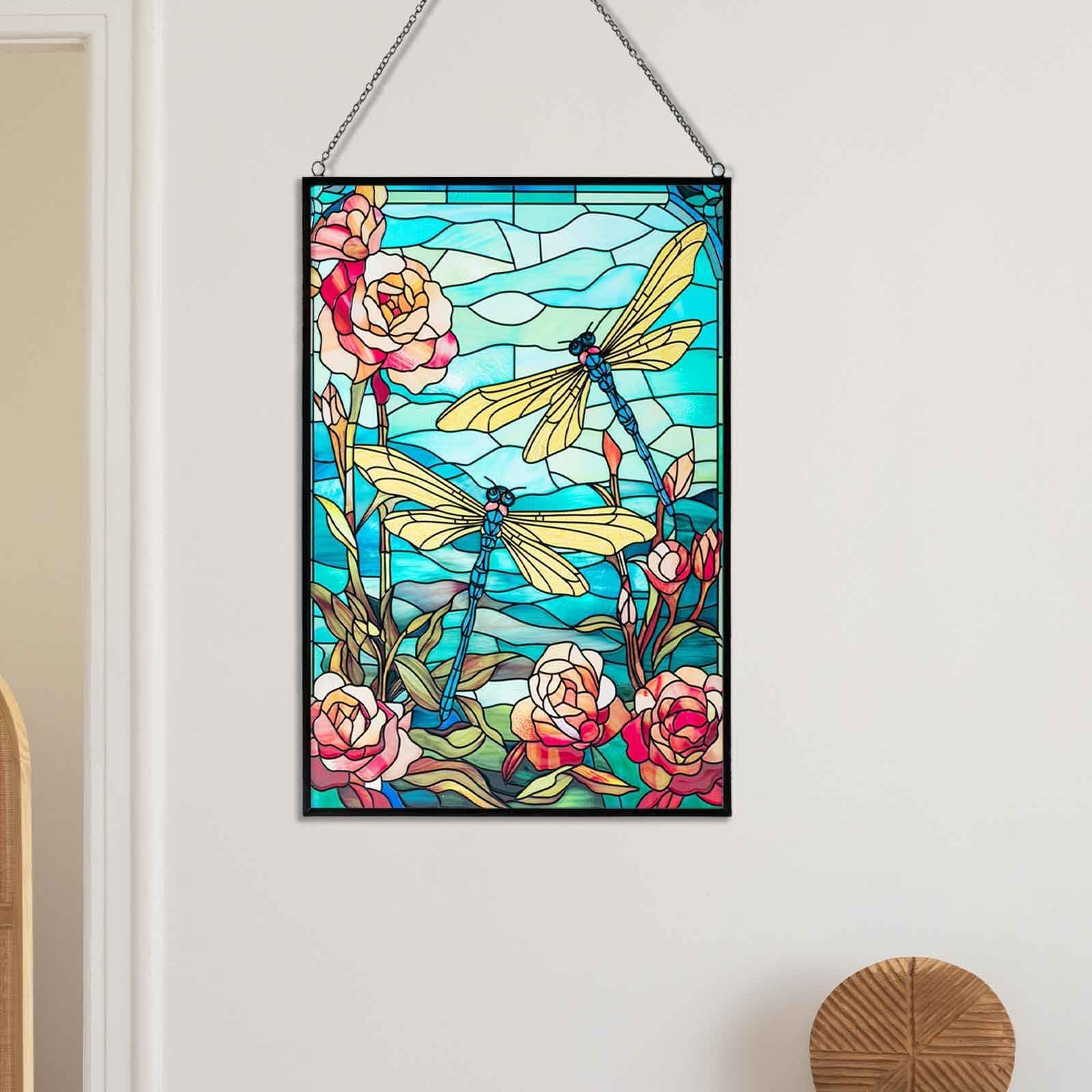 ROSNINIKA printed dragonfly detail emphasizes handcrafted visual appeal