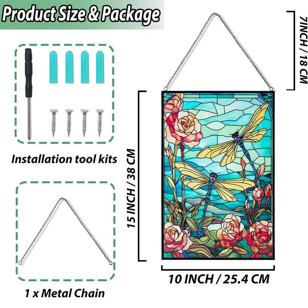 ROSNINIKA metal chain and screws included for simple, secure installation